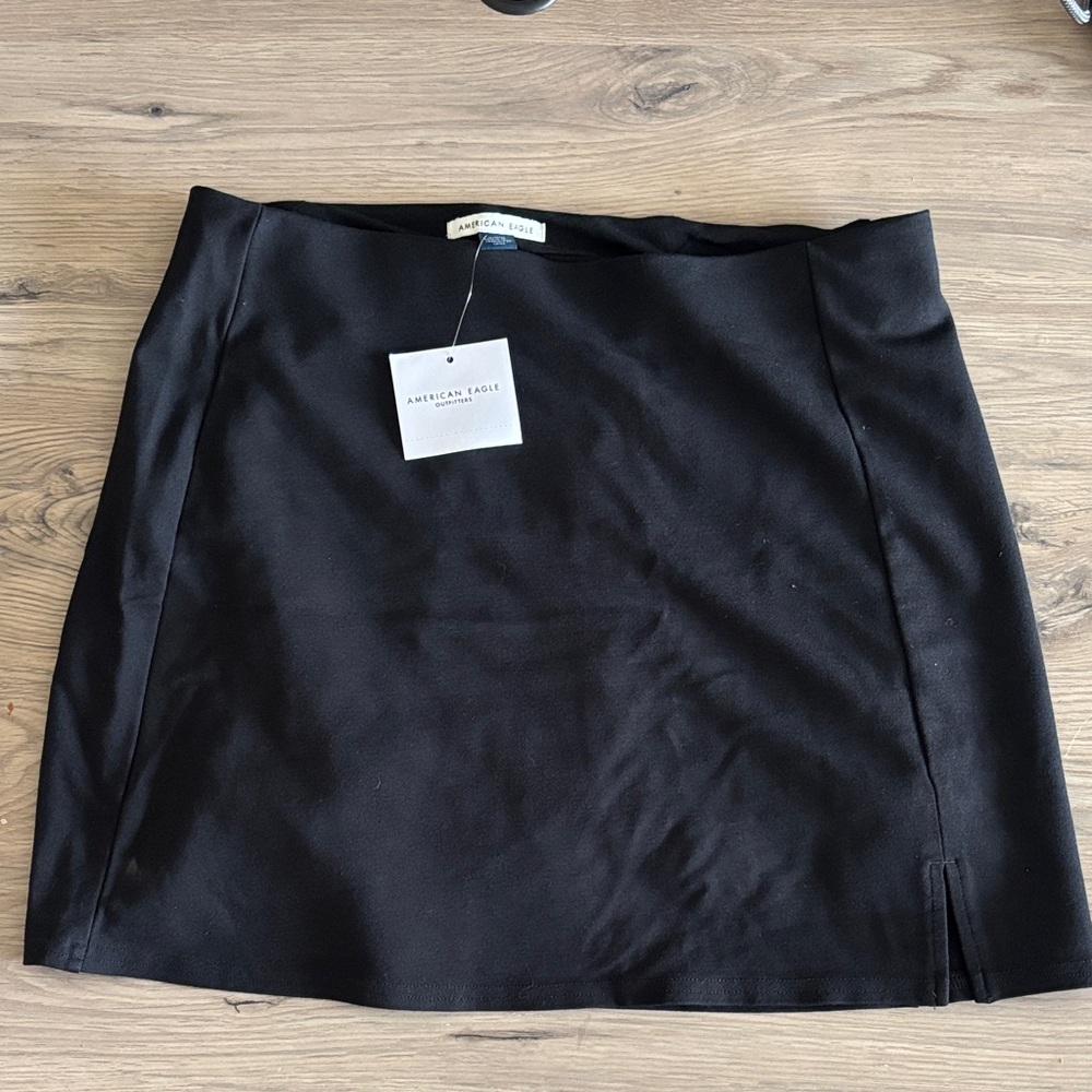 American Eagle Outfitters Sleek Black Mini Skort